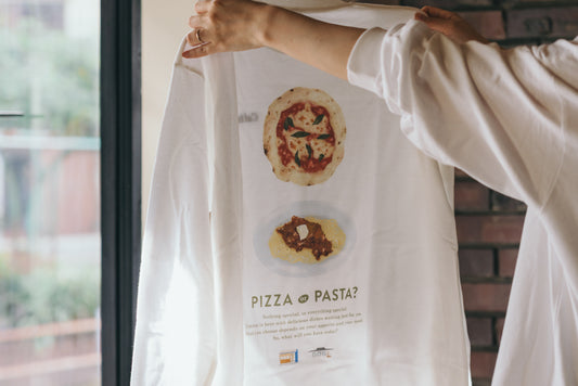 PIZZAorPASTA? Long Sleeve T-shirt