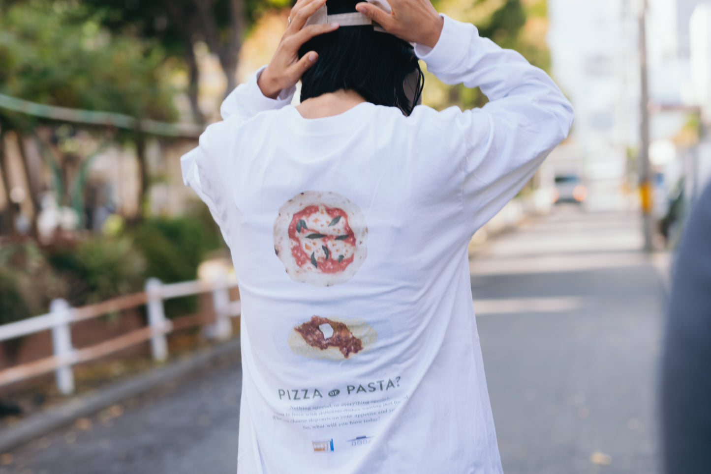 PIZZAorPASTA? Long Sleeve T-shirt